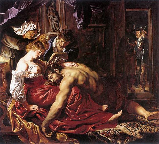 Peter Paul Rubens Samson and Delilah Sweden oil painting art
